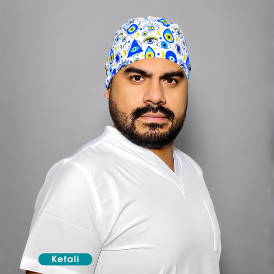 Kefali | gorro quirúrgico ojo turco