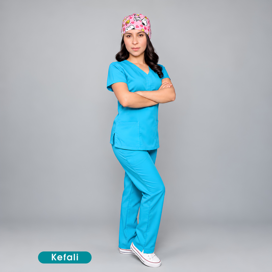 Kefali | gorro quirúrgico perrito corazones