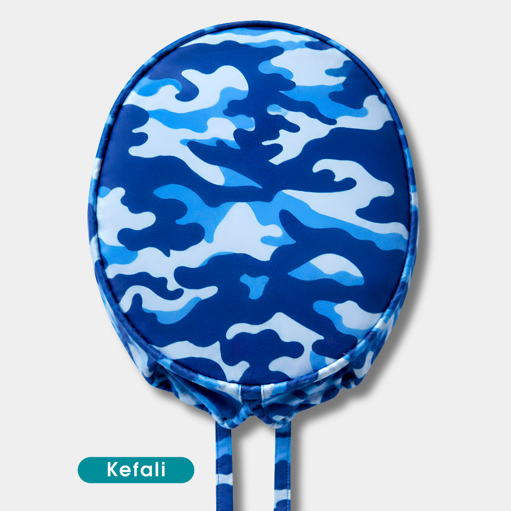 Kefali | gorro quirúrgico manchas azul