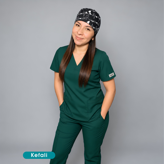 Kefali Soma | pijama quirúrgica verde