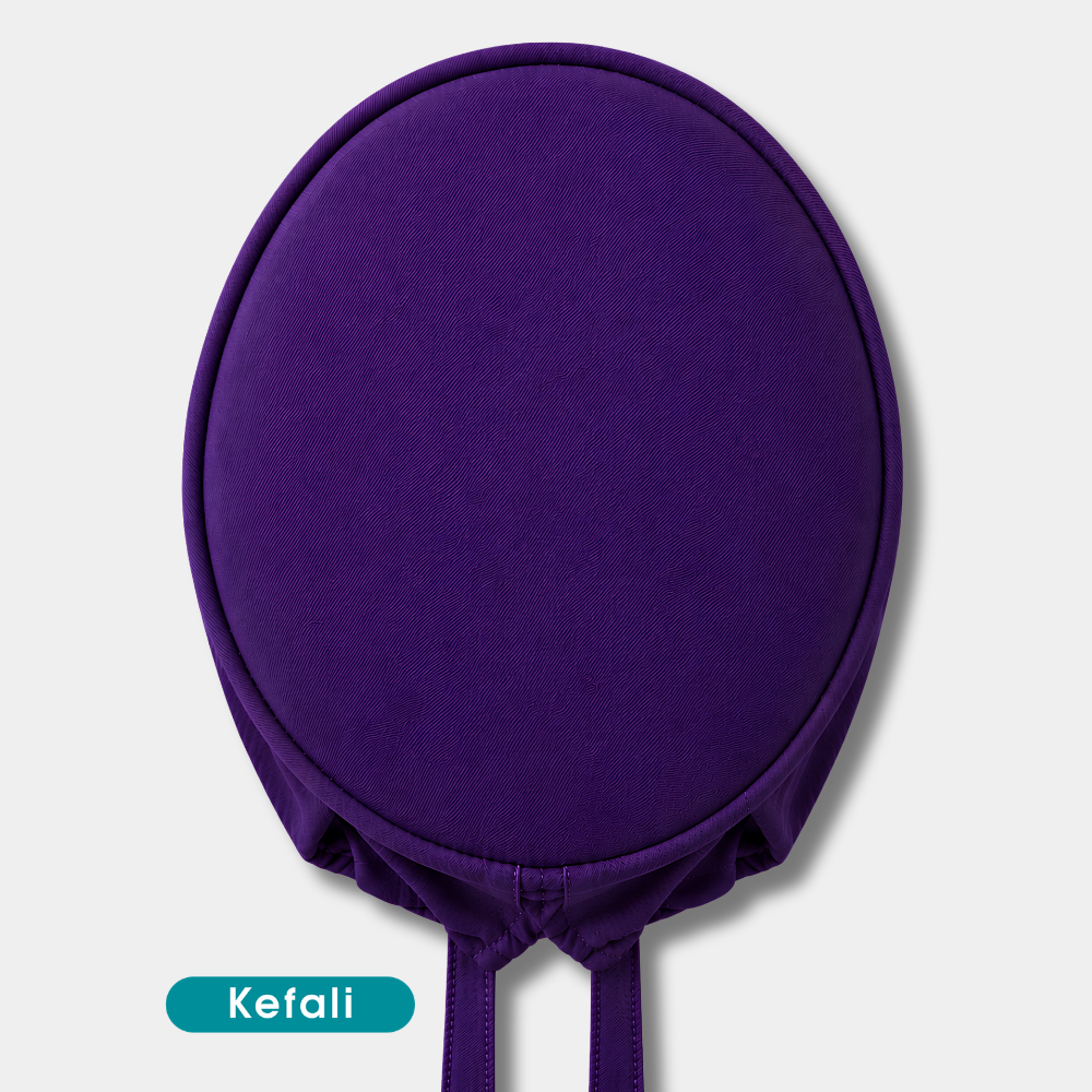 Kefali | gorro quirúrgico morado