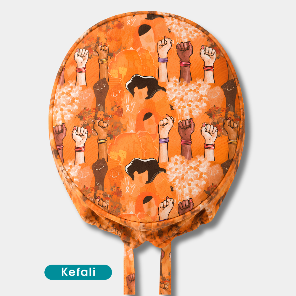 Kefali | gorro quirúrgico ocho M puño
