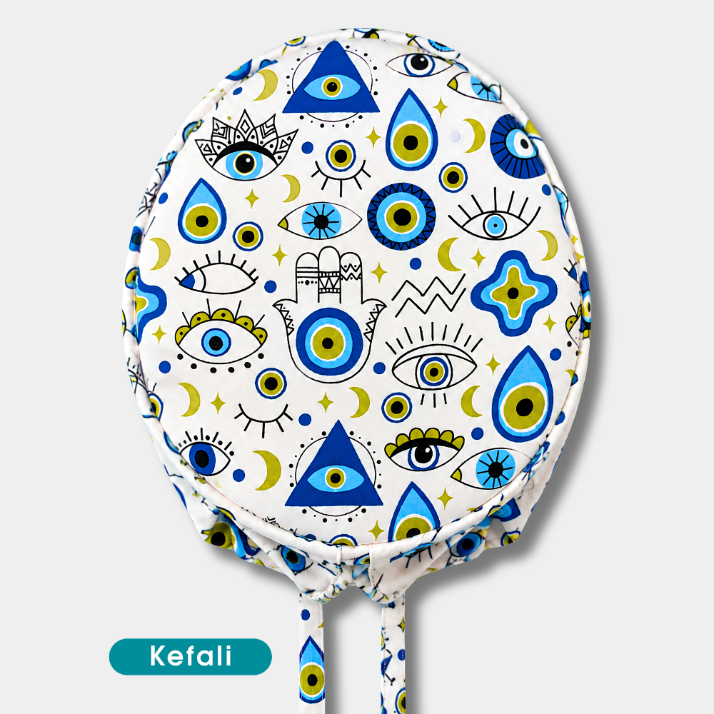 Kefali | gorro quirúrgico ojo turco