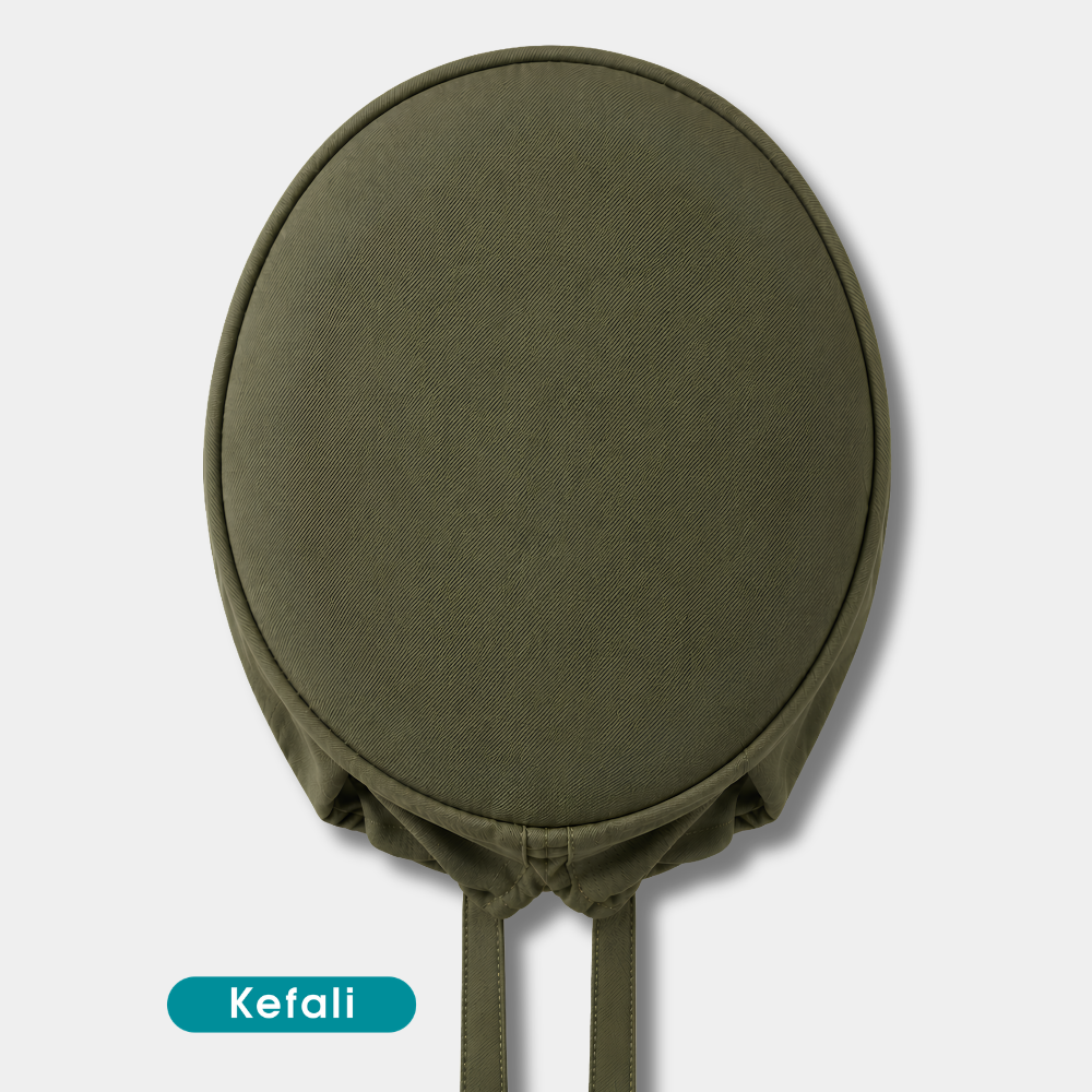 Kefali | gorro quirúrgico olivo
