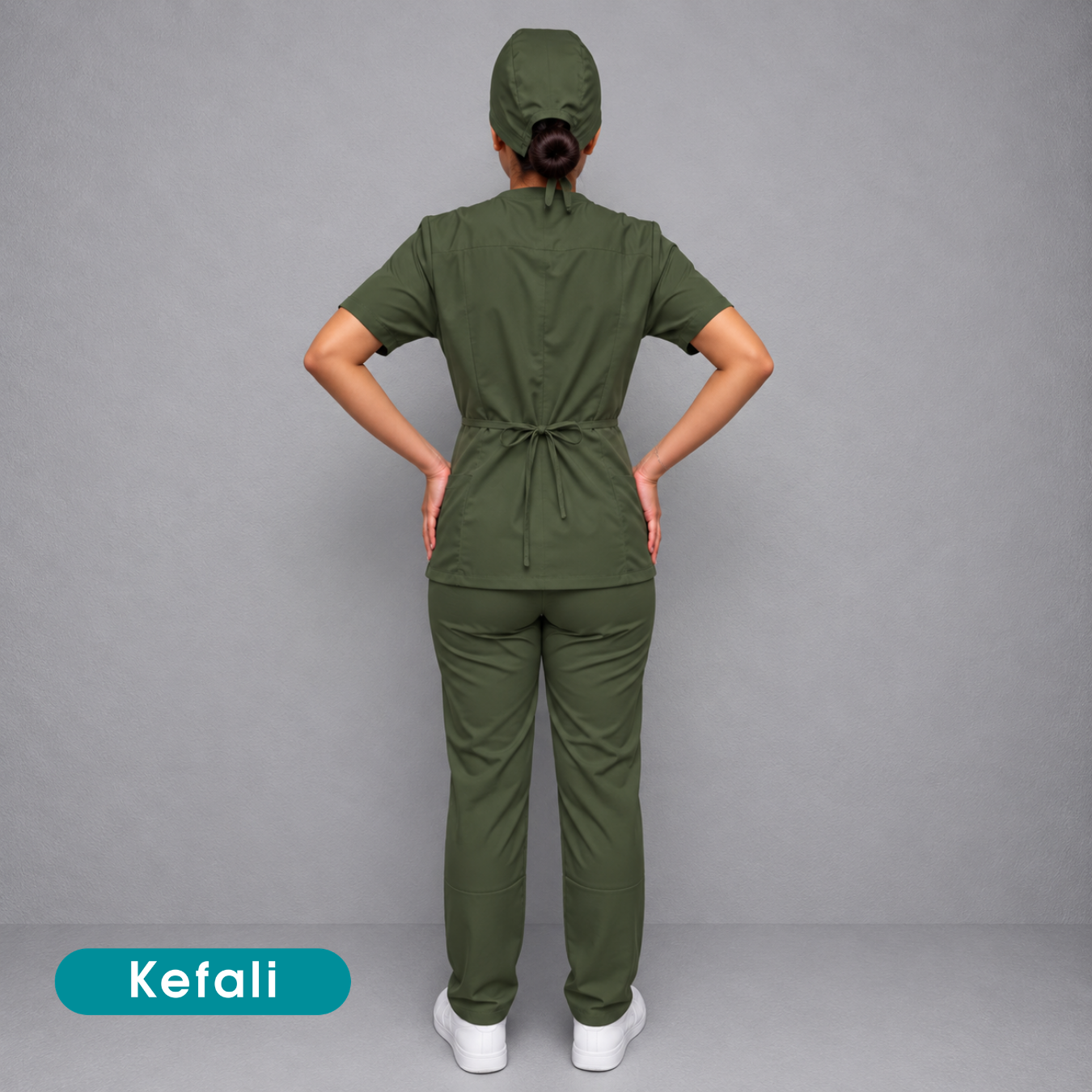 Kefali Soma Kore | pijama quirúrgica olivo