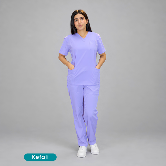 Kefali Soma | pijama quirúrgica lila