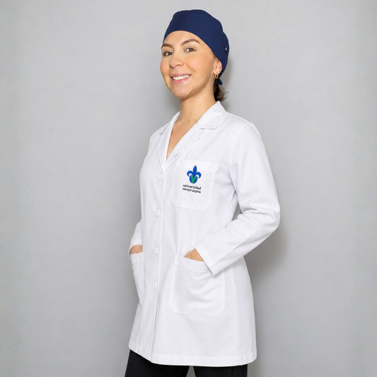 Bata de Laboratorio Algodón (Incluye Bordado)