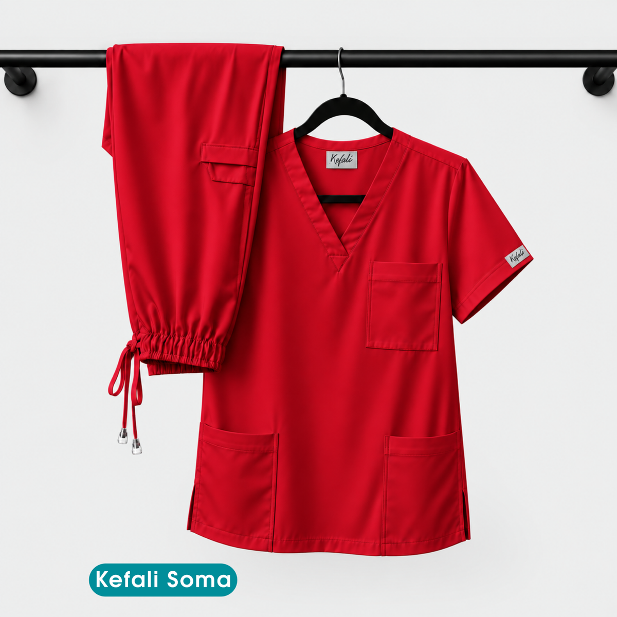 Kefali Soma | pijama quirúrgica rojo