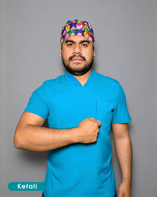 Kefali | gorro quirúrgico guerreros z