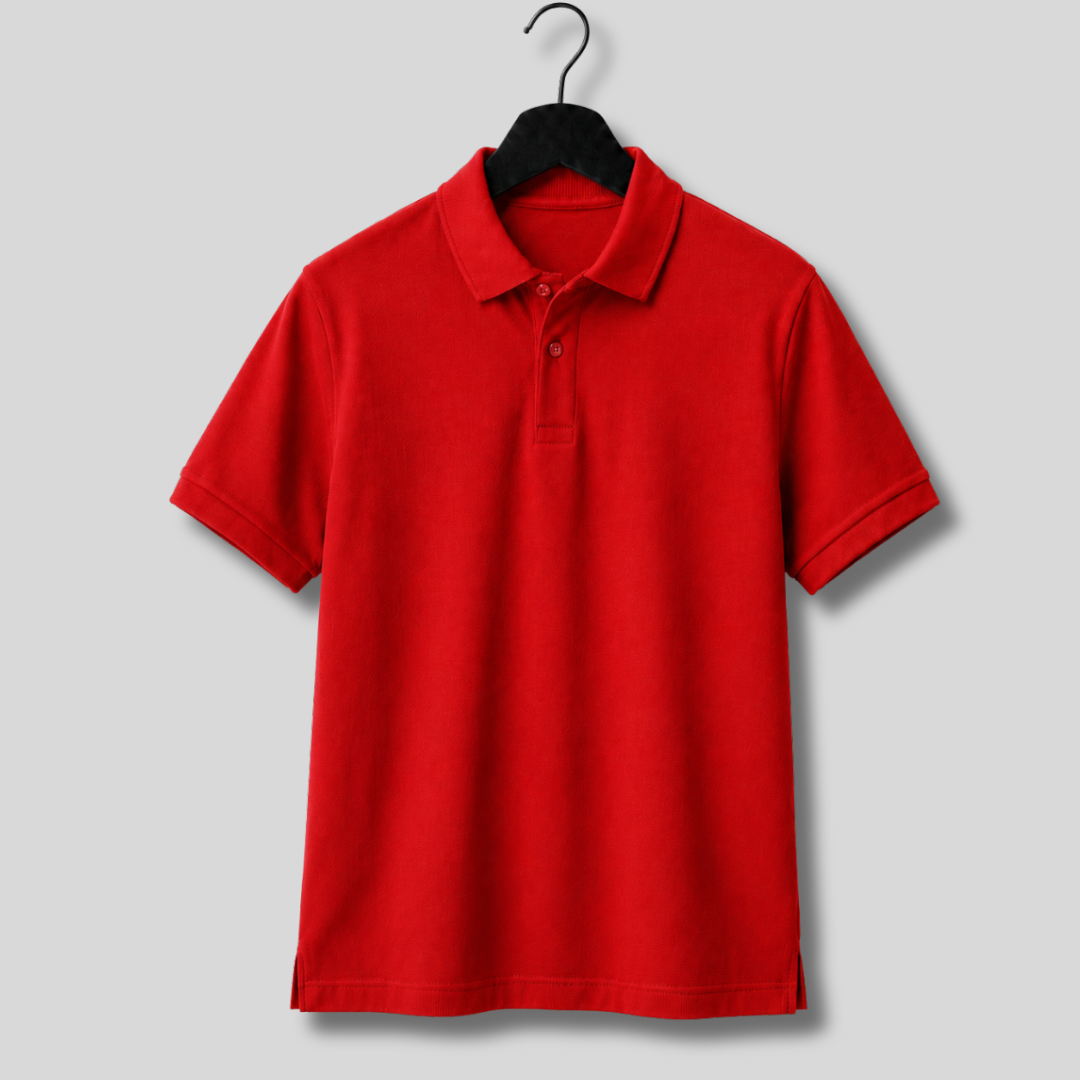 Camisa Polo Roja