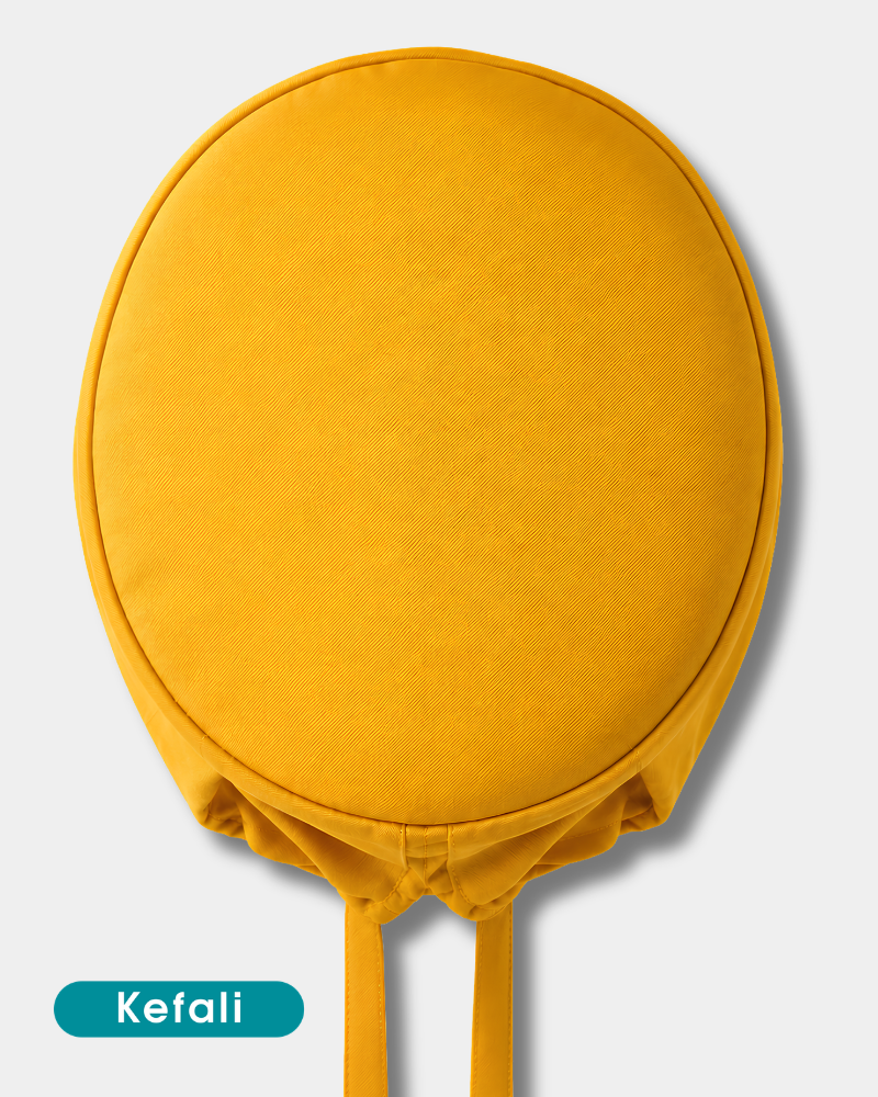 Kefali | gorro quirúrgico dorado