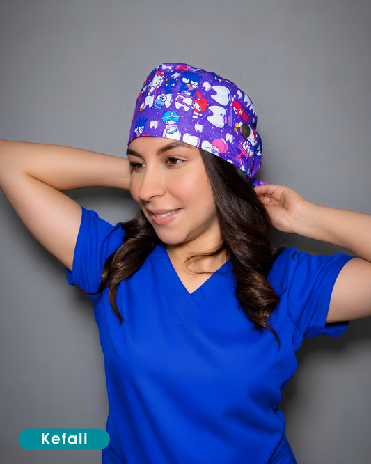 Kefali | gorro quirúrgico gatita odontología