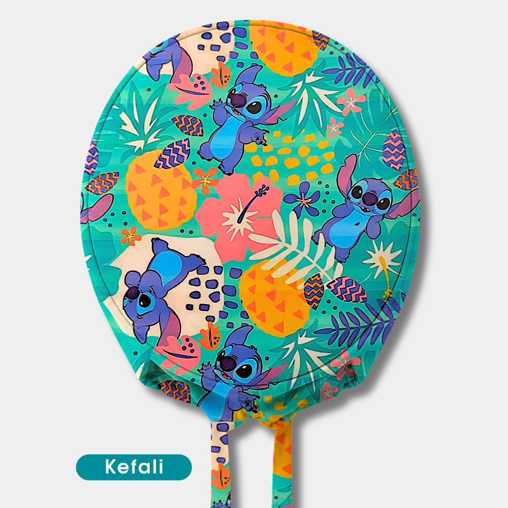 Kefali | gorro quirúrgico el alien azul