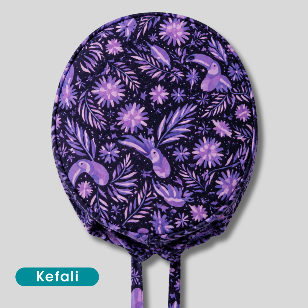 Gorro Quirúrgico Flores y Tucan