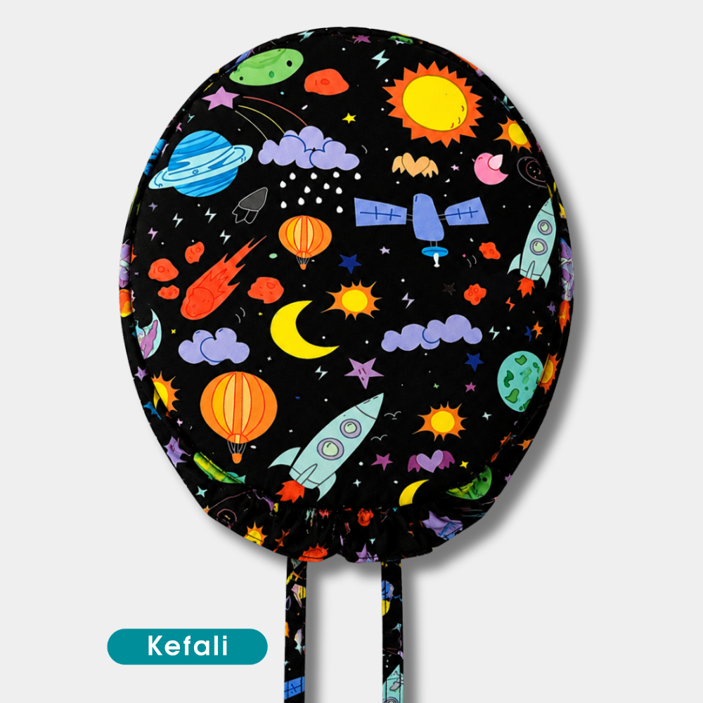 Kefali | gorro quirúrgico espacio exterior