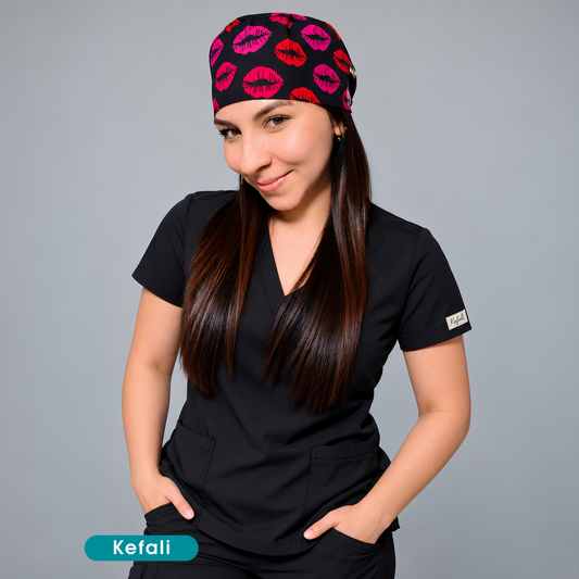 Kefali | gorro quirúrgico besos