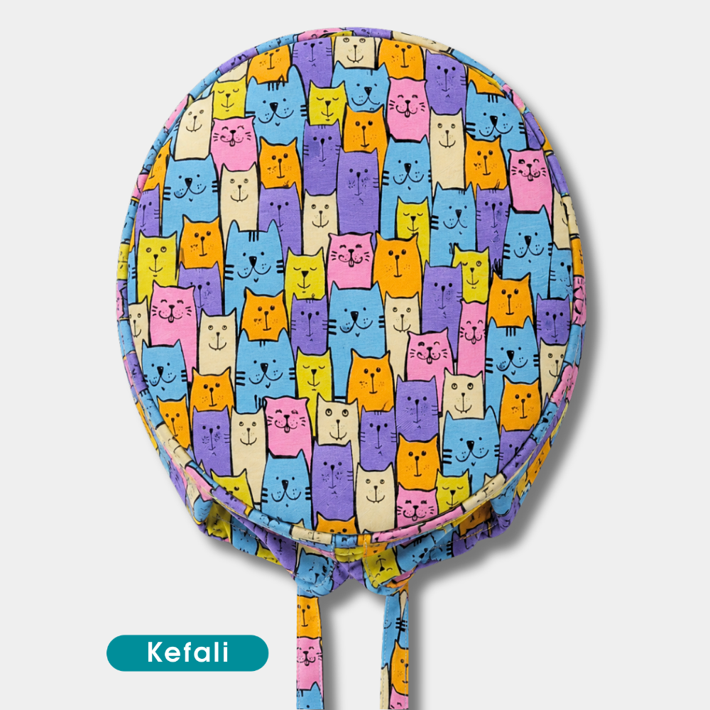 Kefali | gorro quirúrgico gatos