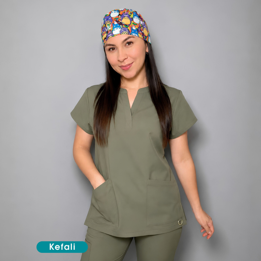 Kefali | gorro quirúrgico mi vecino