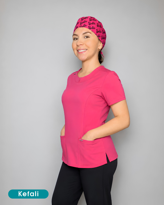 Kefali | gorro quirúrgico fashion rosa