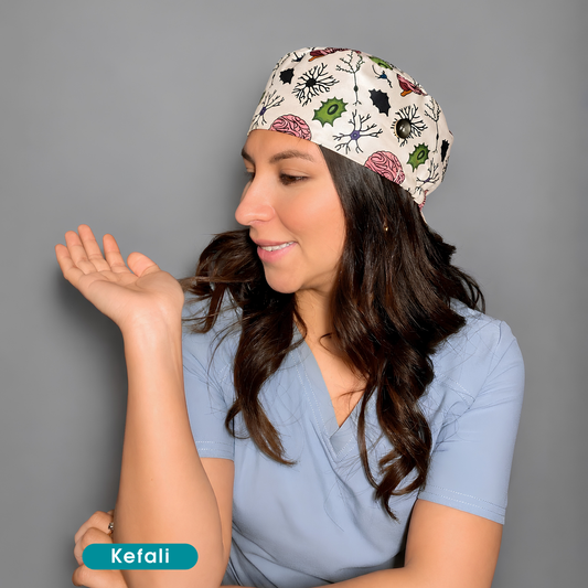Kefali | gorro quirúrgico neuronas