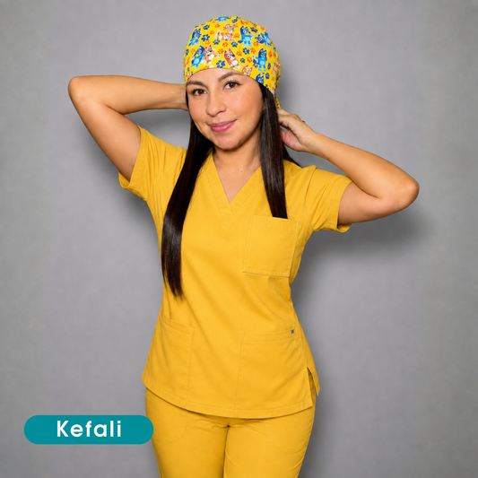 Pijama Quirúrgica | Kefali Soma Amarillo