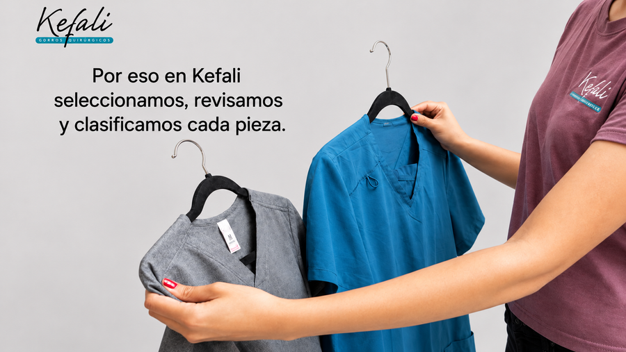 Pijamas quirúrgicas de segunda mano: moda sostenible y uniformes médicos reutilizables