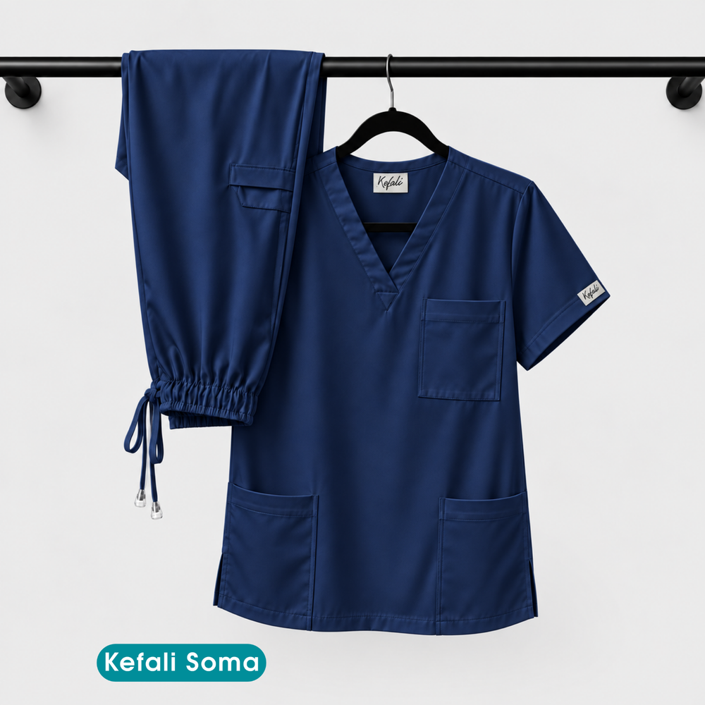 Kefali Soma | pijama quirúrgica marino