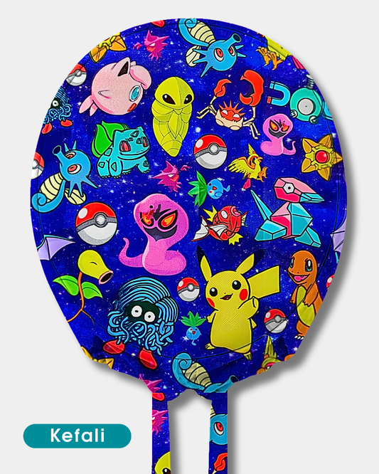 Kefali | gorro quirúrgico monstruos anime kanto