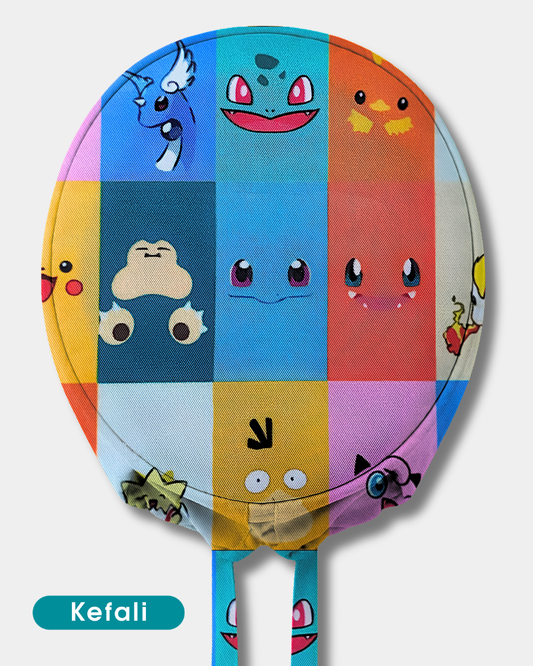 Kefali | gorro quirúrgico monstruos anime tarjetas