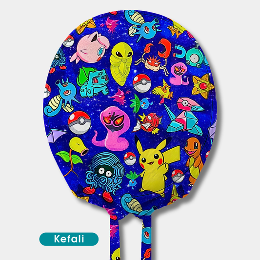 Kefali | gorro quirúrgico monstruos anime kanto