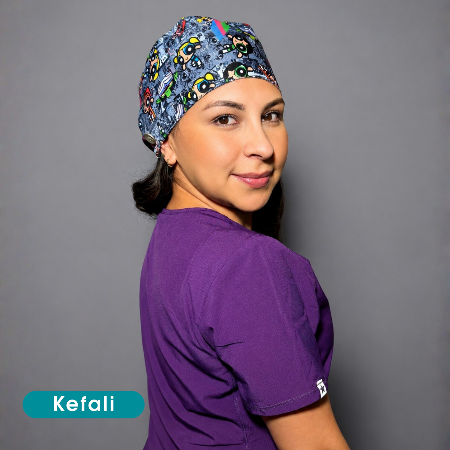 Gorro Quirúrgico Chicas Poderosas Villano