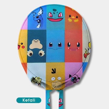 Kefali | gorro quirúrgico monstruos anime tarjetas