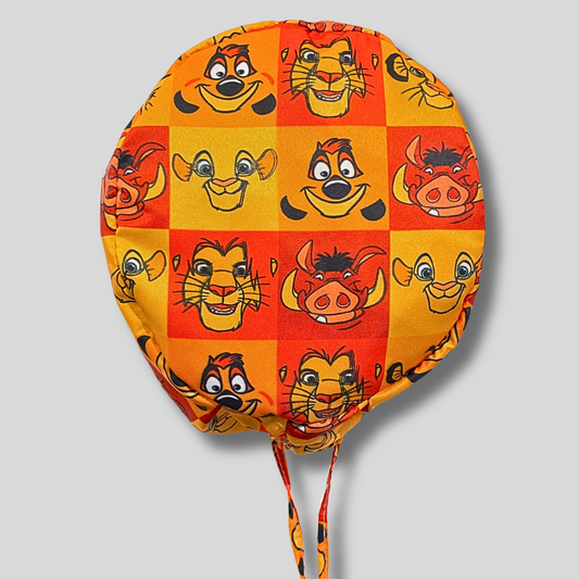 Gorro Quirúrgico Rey Léon Caras