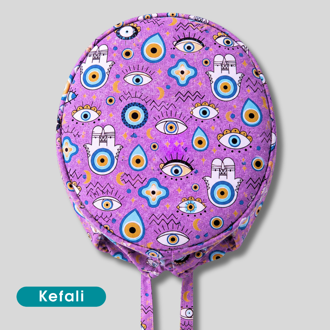 Gorro Quirúrgico Ojo Lila