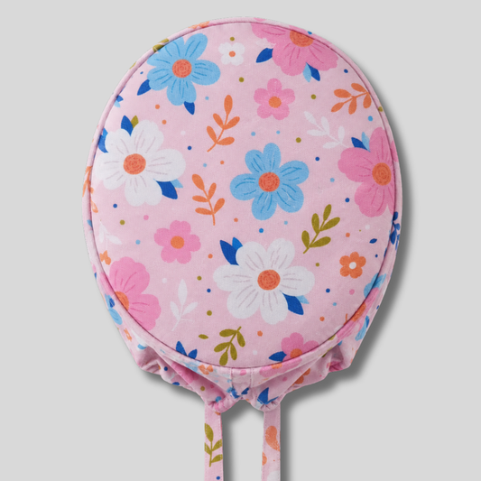 Gorro Quirúrgico Rosa Flores