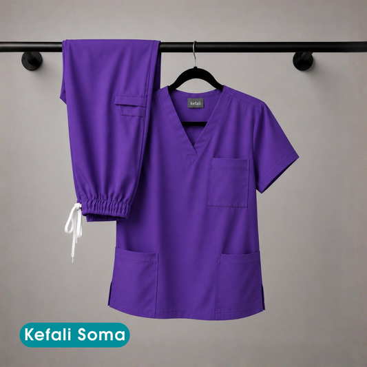 Pijama Quirúrgica | Kefali Soma Morado