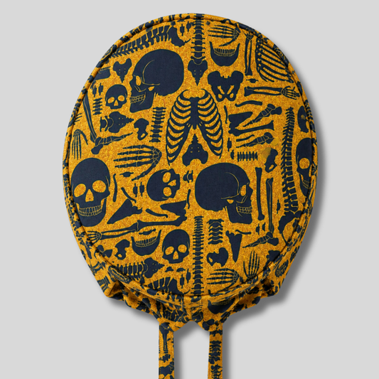 Gorro Quirúrgico Sistema Óseo Dorado