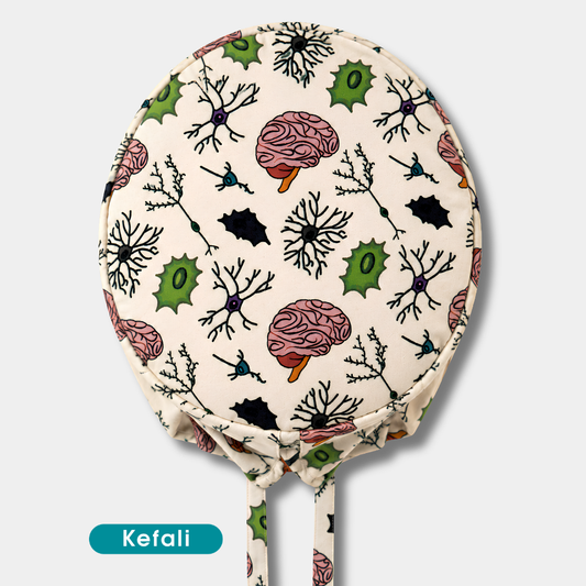 Kefali | gorro quirúrgico neuronas