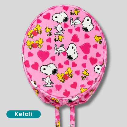 Gorro Quirúrgico Perrito Corazones