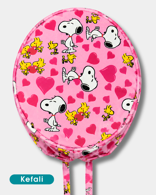 Kefali | gorro quirúrgico perrito corazones