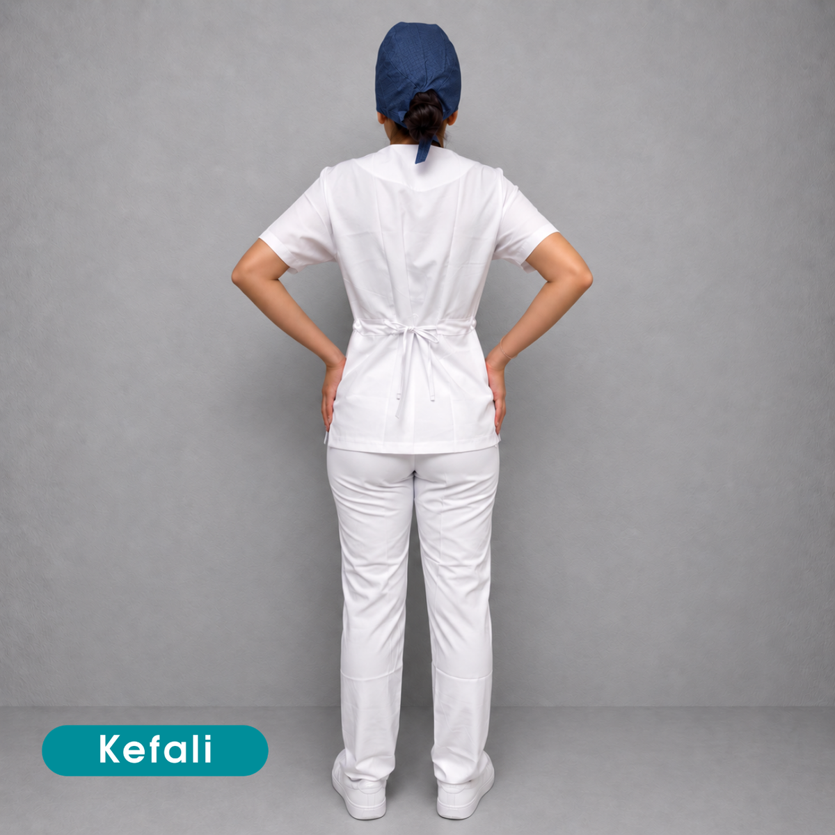 Kefali Soma Kore | pijama quirúrgica blanco