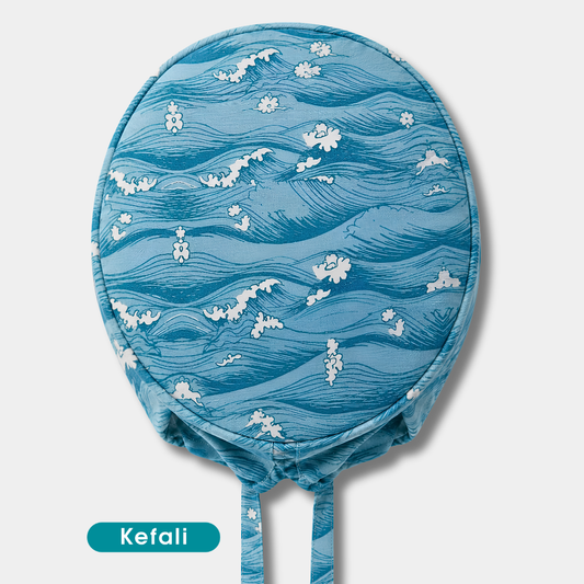 Kefali | gorro quirúrgico olas