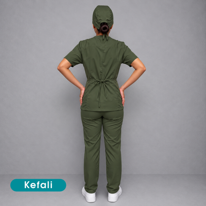 Kefali Soma Kore | pijama quirúrgica olivo