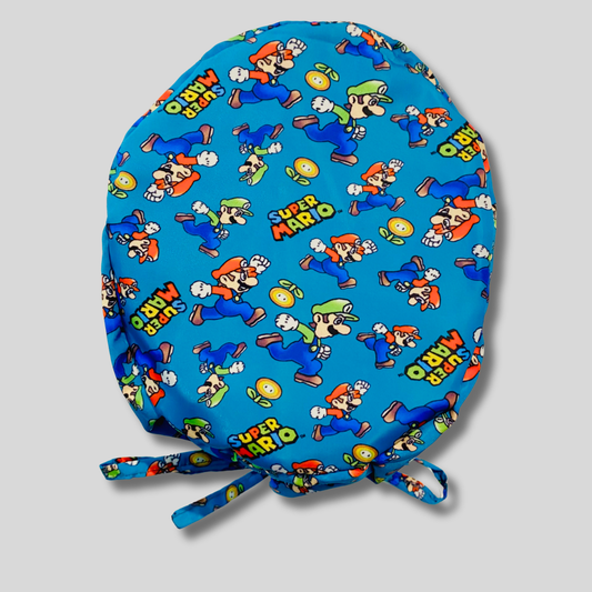 Gorro Quirúrgico Súper Mario & Luigi