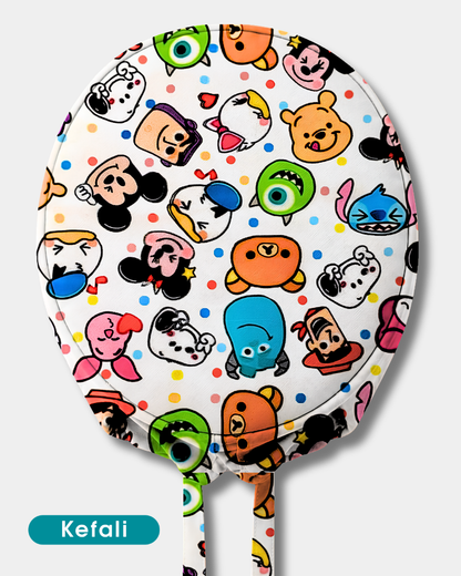 Kefali | gorro quirúrgico personajes mágicos