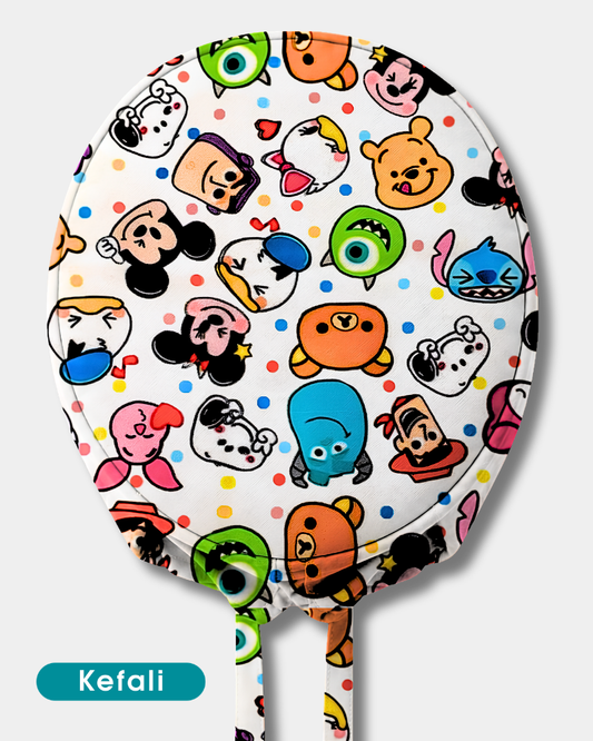 Kefali | gorro quirúrgico personajes mágicos