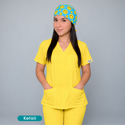 Kefali | gorro quirúrgico carita feliz