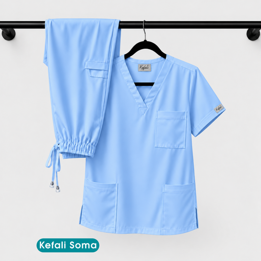 Kefali Soma | pijama quirúrgica plumbago