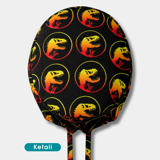 Kefali | gorro quirúrgico parque jurásico