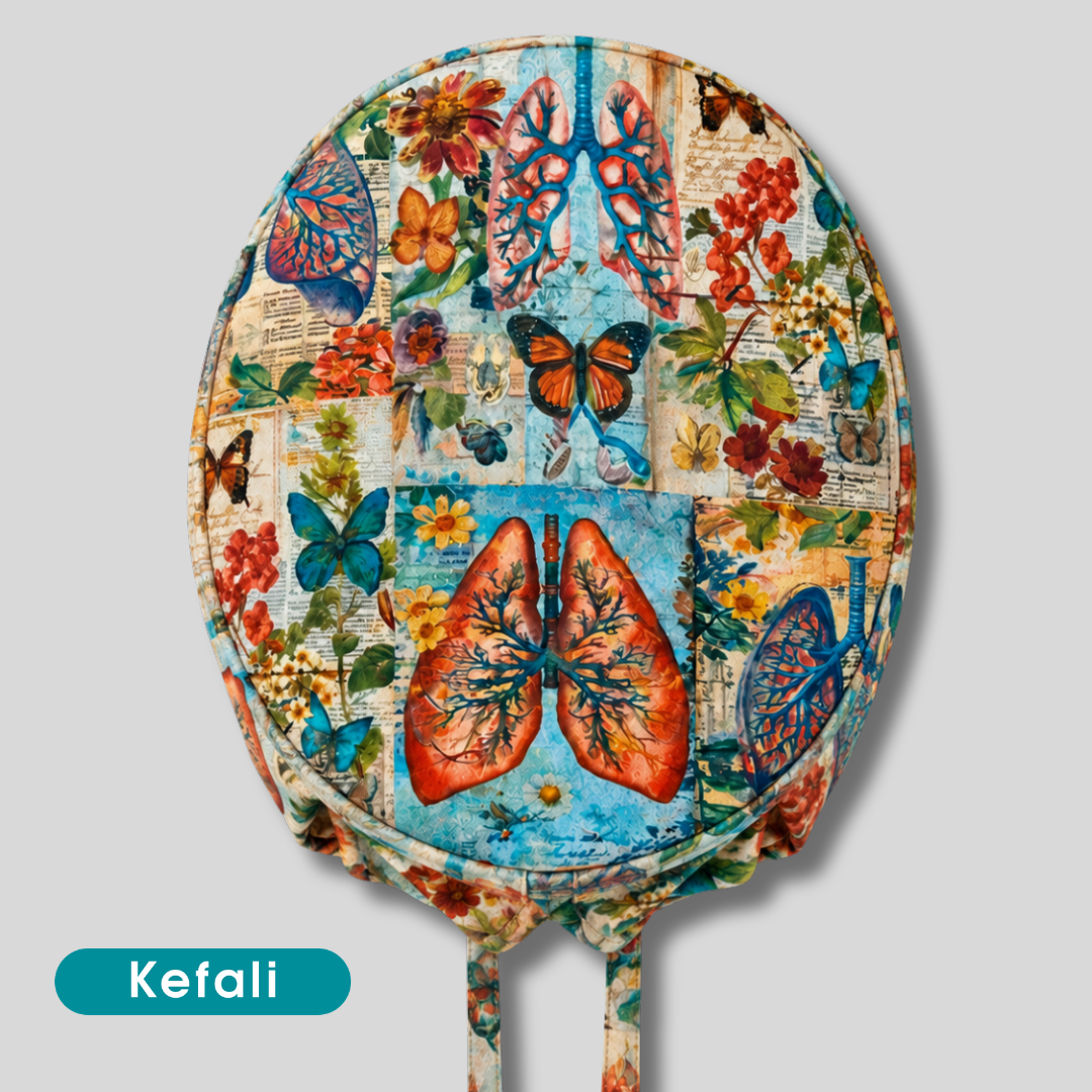 Gorro Quirúrgico Pulmones Mariposa